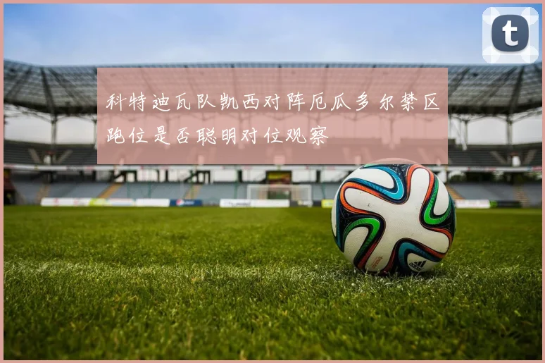 科特迪瓦队凯西对阵厄瓜多尔禁区跑位是否聪明对位观察